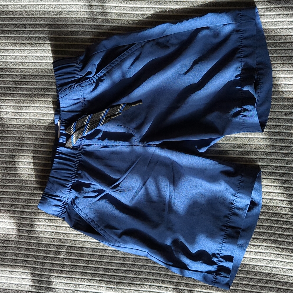 Kids Navy Blue Short w/Pockets